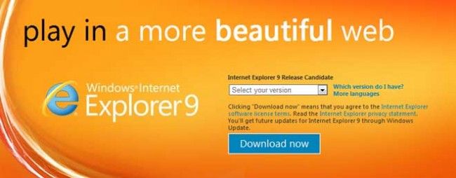 IE9 is now Release Candidate