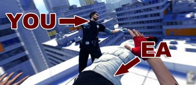 Sorry Johnny, Mirrors Edge 2 Rejected by EA