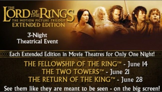 Confound You Peter Jackson, TheOneRing.Net, And Fathom Events!