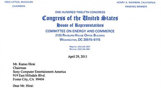 Sony Criticized By Congress For Data Breach – Focus Turned To Internet Security