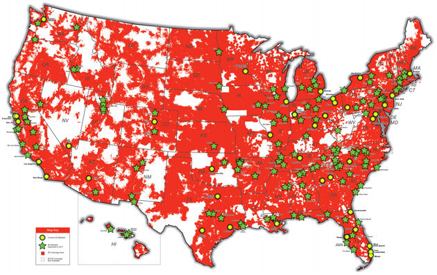 verizon 4g lte nation wide outage