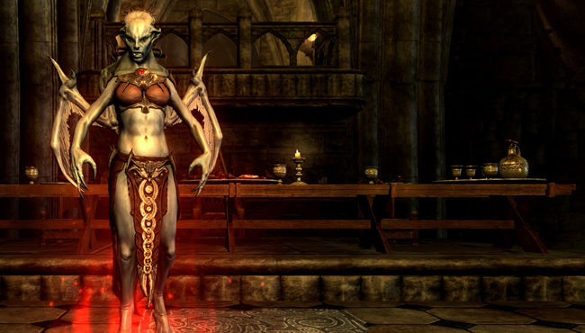 Skyrim Dawnguard DLC Screen