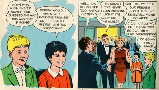 1968 Kids Meal Comic Depicts Children Enjoying ‘2001: A Space Odyssey’