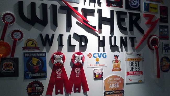 See us in the bottom left corner there? The Witcher 3 Is an incredible title that CD Project Red thought we should see.