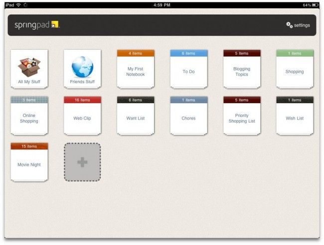 Springpad, Web App, Mobile App, Awesome